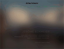 Tablet Screenshot of jeromeeckmeier.com
